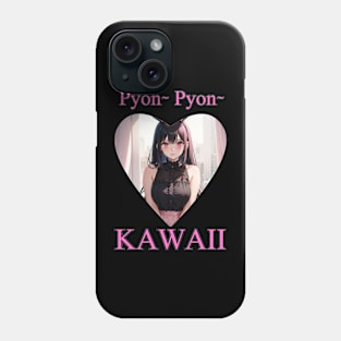 Bunny Pyon Pyon Kawaii Anime Girl Phone Case