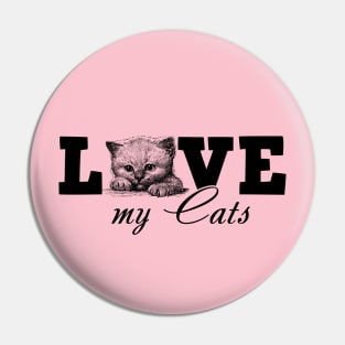 I love my cat Pin