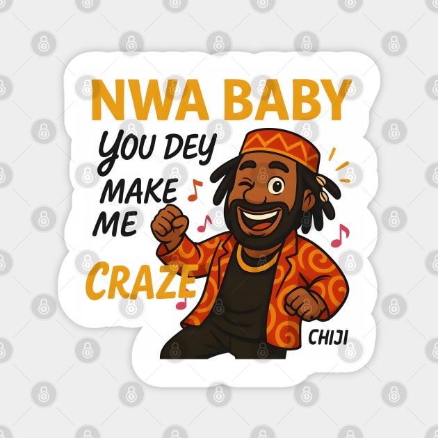 Nwa Baby Lyric Craze Magnet by Eric's Store 4