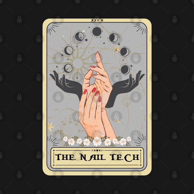 The Nail Tech Tarot Card by AlquimiaDesign