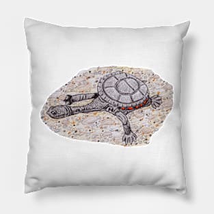 Baby long necked tortoise Pillow