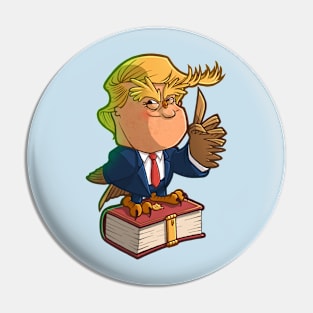 D-OWL-nald Trump Pin