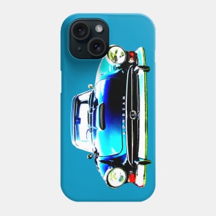 Sunbeam Alpine Tiger 1960s British classic sports car high contrast Phone Case