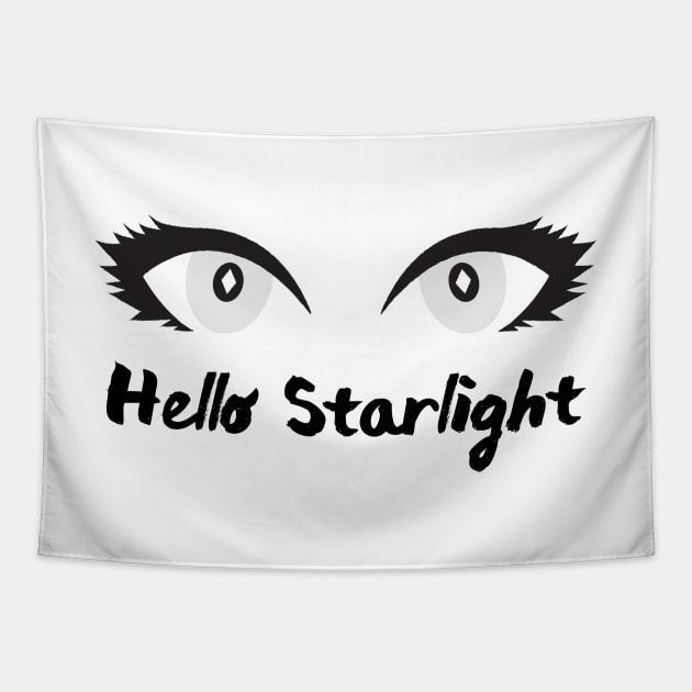 Hello Starlight Tapestry by UpPastMidnight