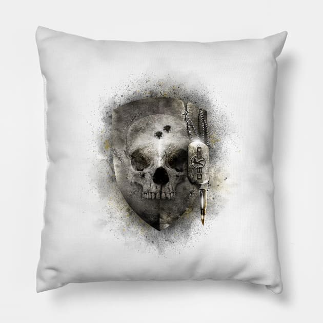 Counter Strike Shield Pillow by filfilmk