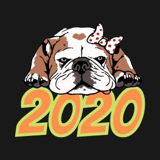 Lady Bulldog 2020 Sucks T-Shirt