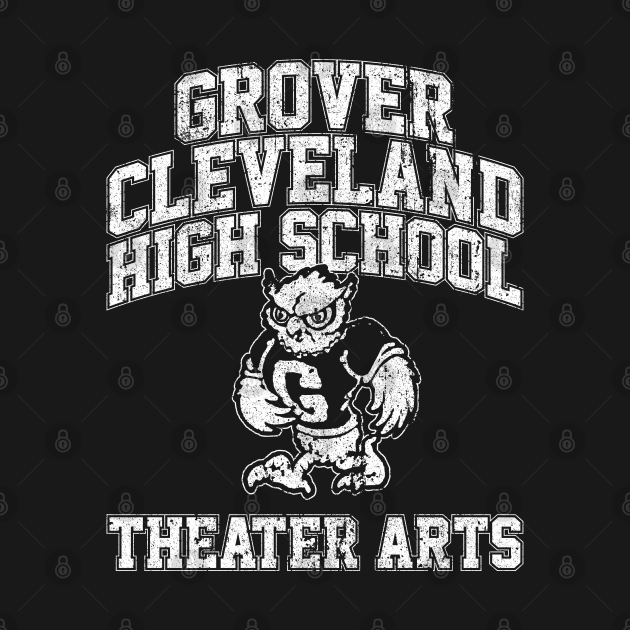 Disover Grover Cleveland High School Theater Arts - Rushmore - T-Shirt