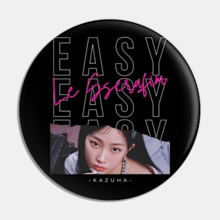 Kazuha Easy Le Sserafim Pin