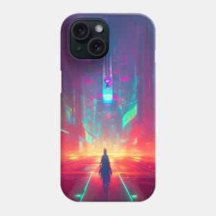 Neon City Phone Case