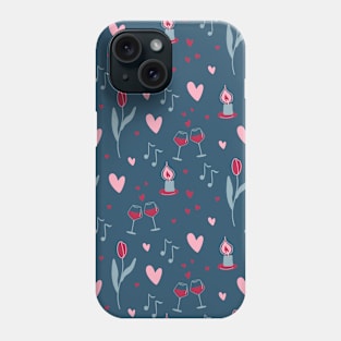 Valentine's day pattern Phone Case