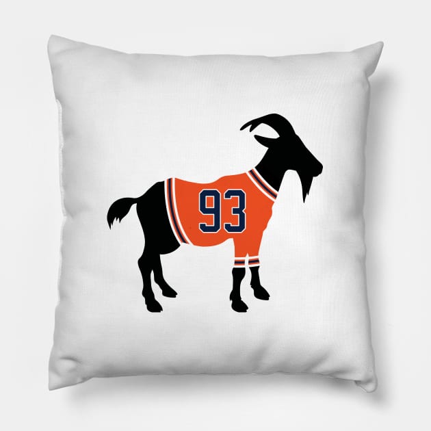 Nuge Edmonton Oilers GOAT Pillow by cwijeta