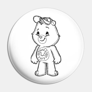 caring handsome bear Pin