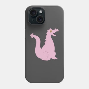 Die Cut Dragon (pink) Phone Case