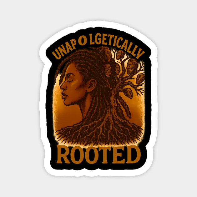 Unapologetically Rooted Magnet by Roots In Royalty