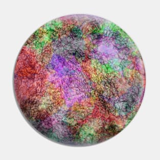 Colorful Abstract Water Color Misty Swirls Squiggles Pin