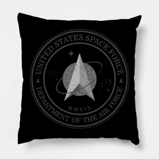 SPACE FORCE - GREY (Worn) [CIA-TP] Pillow