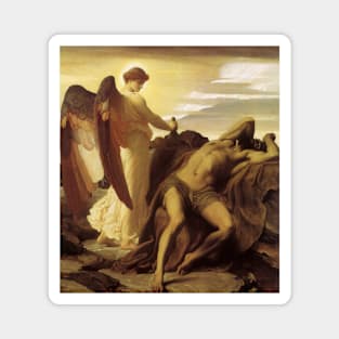 Elijah in the Wilderness by Lord Frederic Leighton Magnet