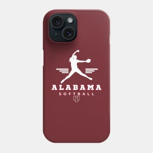 Alabama Crimson Tide Softball Phone Case