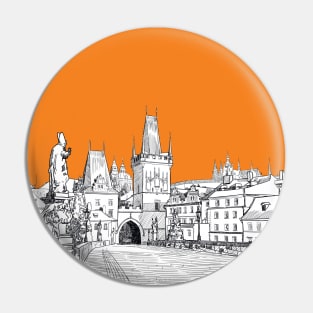 Charles Bridge in Prague Pin