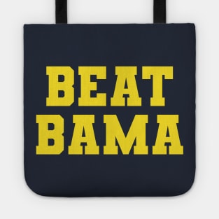 Michigan Beat Bama Tote