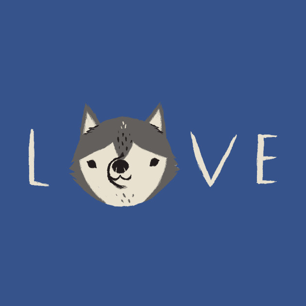 Discover husky love - Siberian Husky - T-Shirt