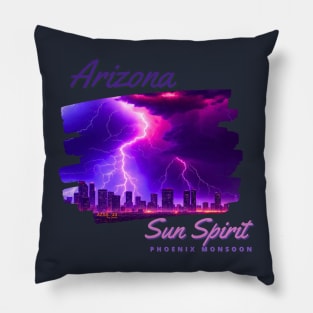 Arizona Sun Spirit Phoenix Monsoon Pillow