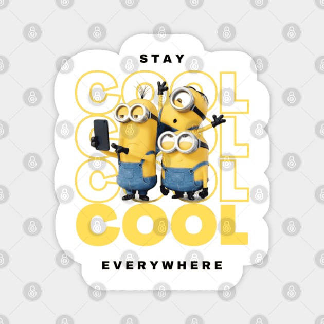 minions cool Magnet by Ayesha