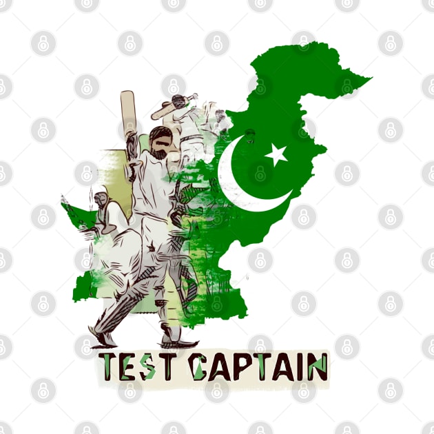 Pakistan Test Captain by FasBytes