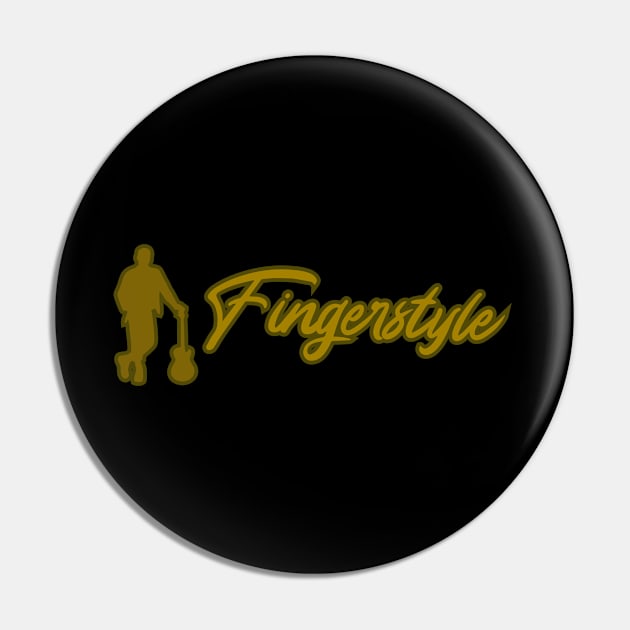 Fingerstyle Pin by KANASTASTORE