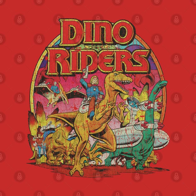 Dino-Riders The Adventure Begins 1988 by JCD666