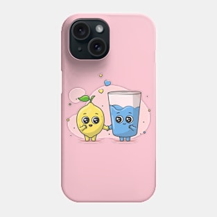 Lemon and water Phone Case