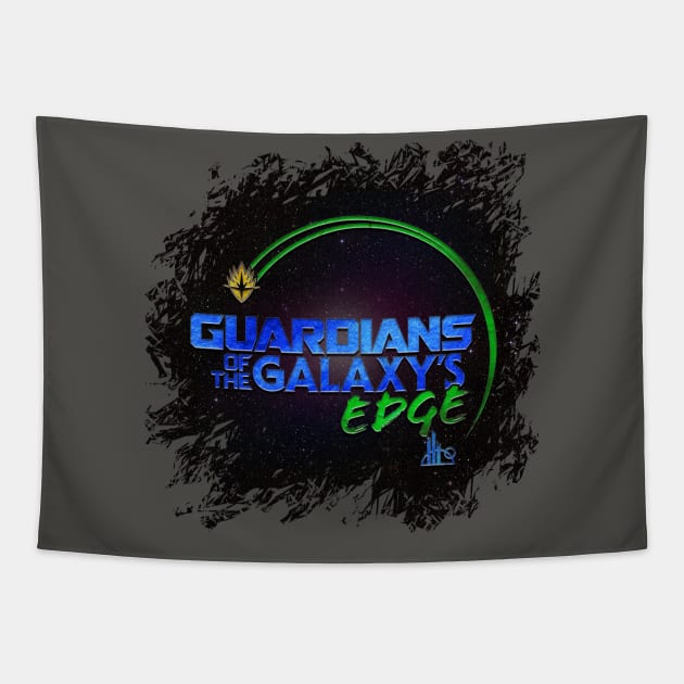 Guardians of the Galaxy's Edge (Starfield) Tapestry by frankpepito