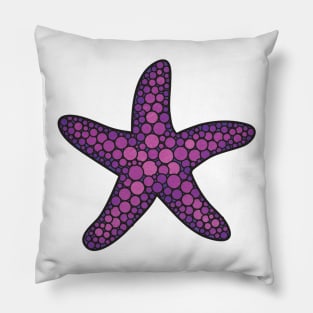 Ochre Sea Star Starfish Pillow