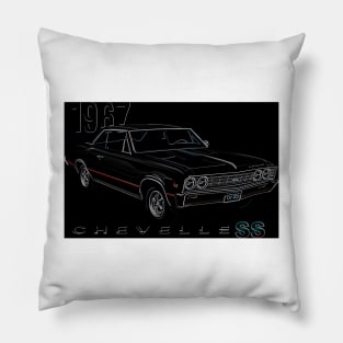 1967 Chevy Chevelle Pillow