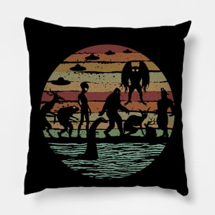 Cryptid Creatures Pillow