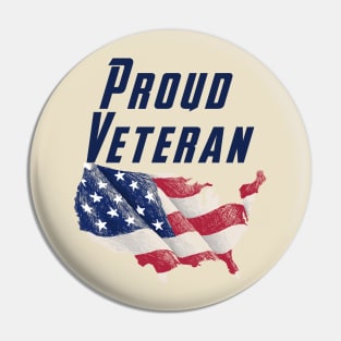 Proud U.S.Army Veteran Pin