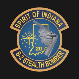 B2 - Spirit of Indiana - Stealth Bomber wo Txt T-Shirt