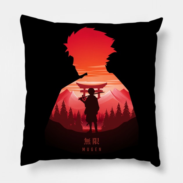 Mugen Samurai Champloo Pillow by The Artz