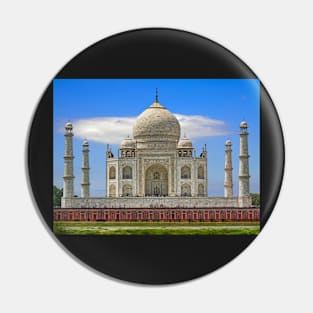 Taj Mahal from Yamuna River. Pin