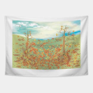 Fall to Autumn in the Meadow Tapestry