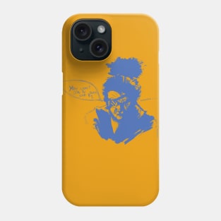 You won't die in one piece BLUE Phone Case