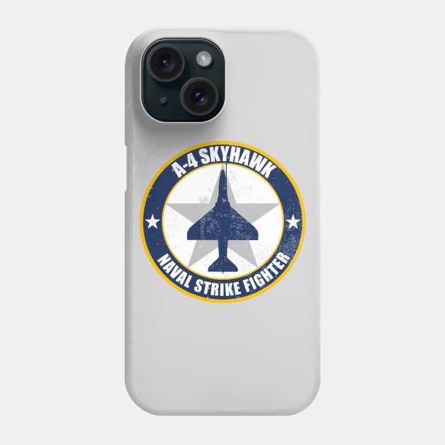 A-4 Skyhawk (distressed) Phone Case by TCP