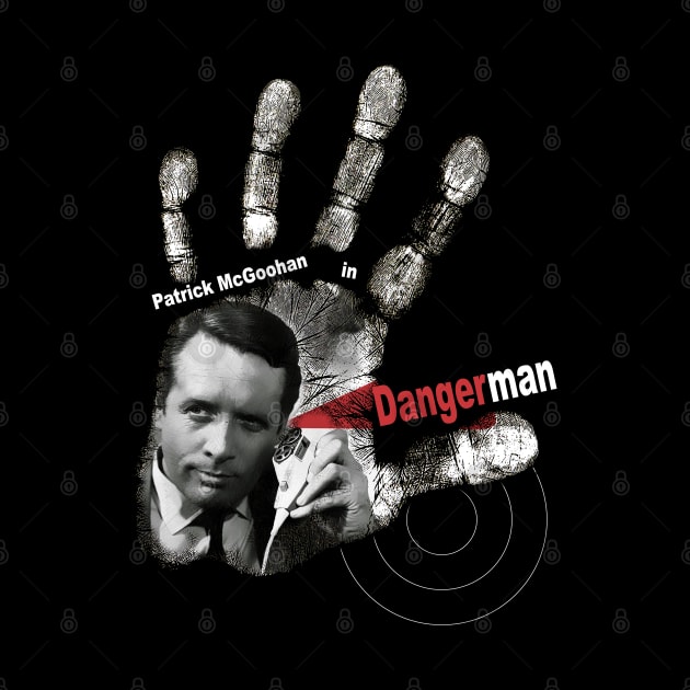 Danger Man Cult TV Inspired Design by HellwoodOutfitters