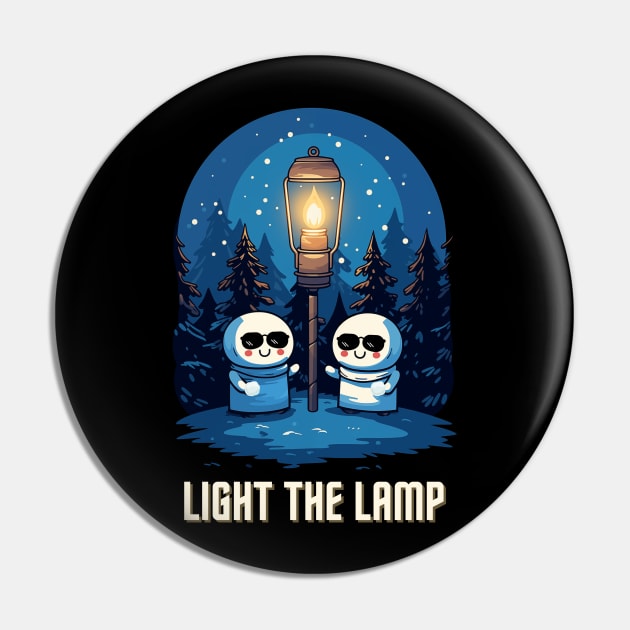 Light The Lamp Pin by FehuMarcinArt