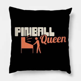 Arcade Pinball Queen Pillow