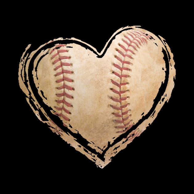 Heart Baseball - Baseball - Phone Case
