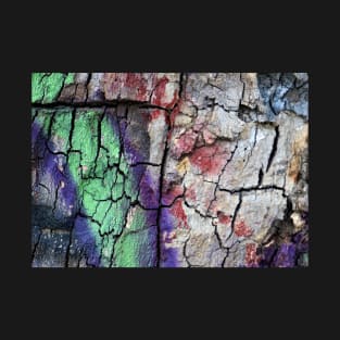 Tagged Bark Art Texture T-Shirt