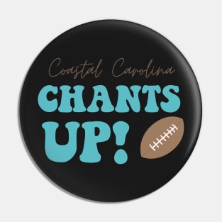 Coastal Carolina Chants Up Game Day Pin