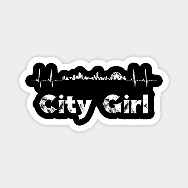 City Girl Magnet by DANPUBLIC