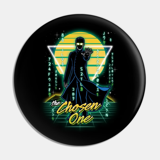 Retro Virtual Chosen One Pin by Olipop